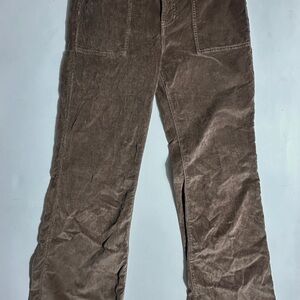 Veronica Beard Chocolate corduroy Flare Pants
